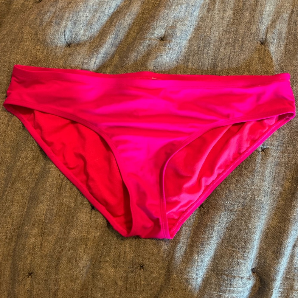 Old Navy Hot Pink/Fuschia Hipster Bikini Bottom XL